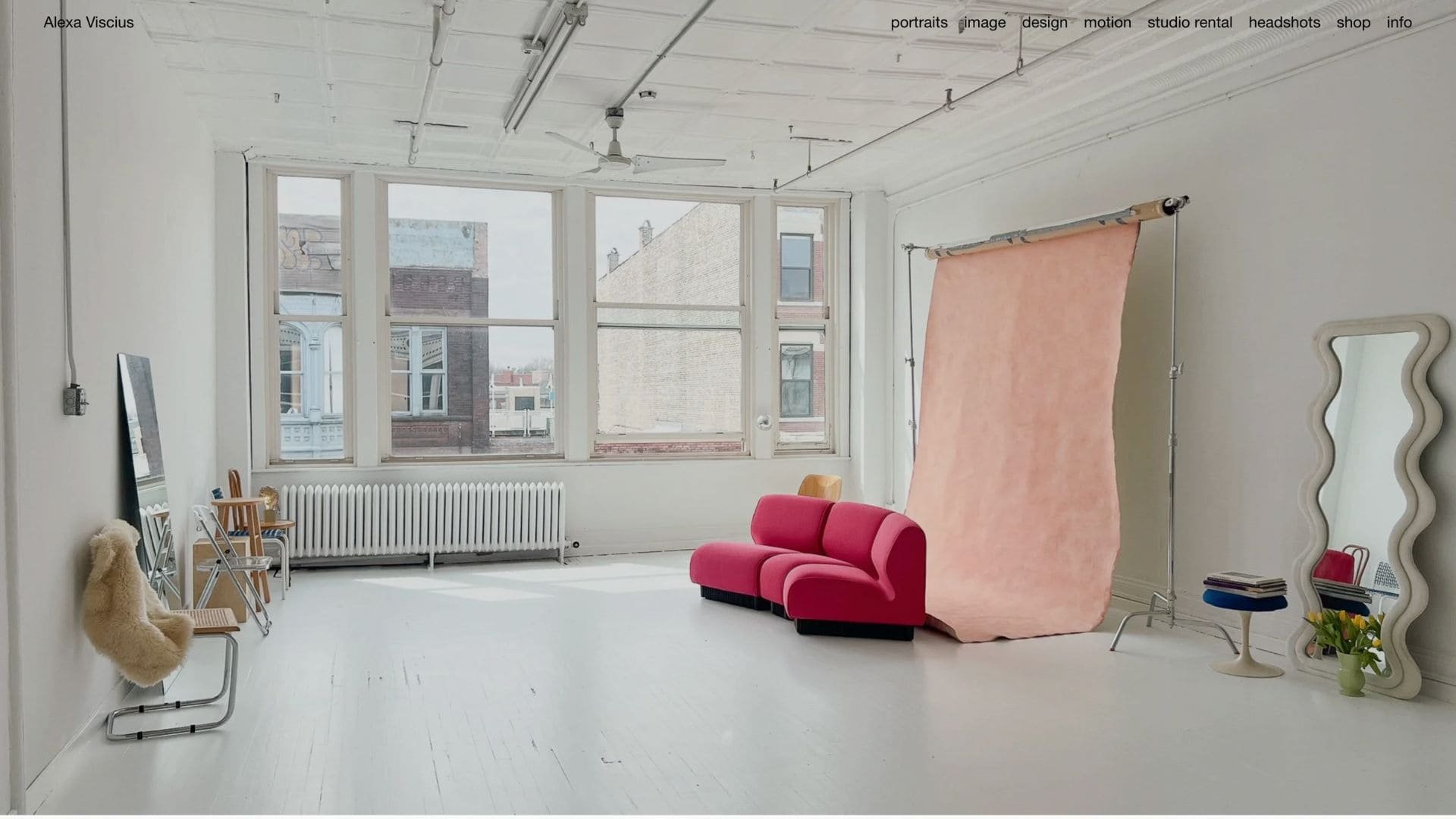 4. Alexa Viscius Wicker Park Photo Studio. Photo Studios in Chicago.