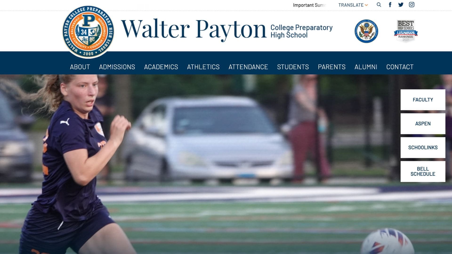 1. Walter Payton College Preparatory High School. Best High Schools in Chicago