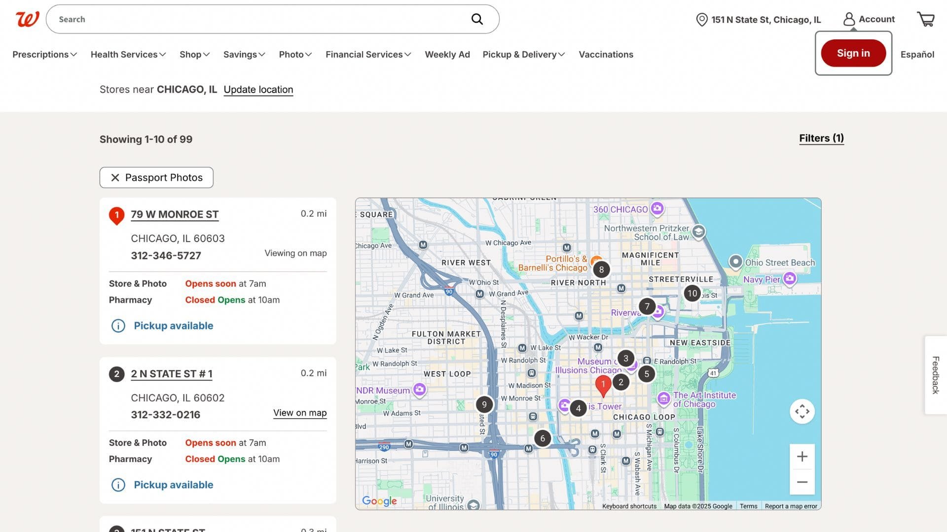 Passport Photos Chicago.