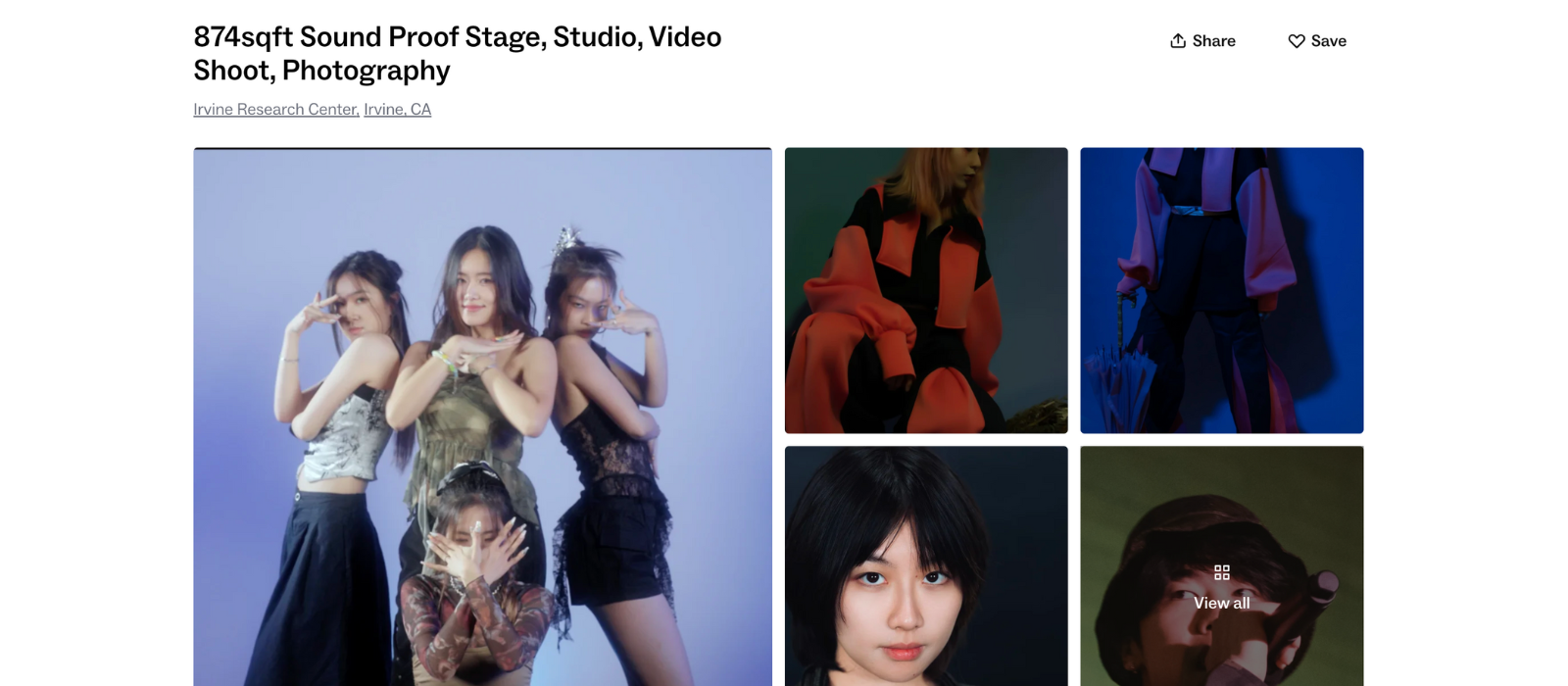 9. 874sqft Soundproof Studio - Photo Studio Irvine