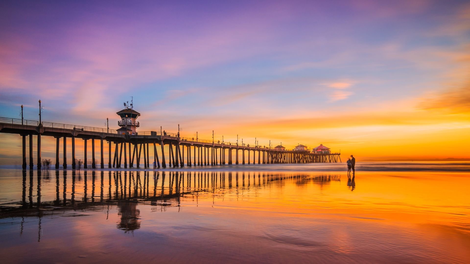 5. Huntington Beach Pier. Places to Take Pictures in Orange County