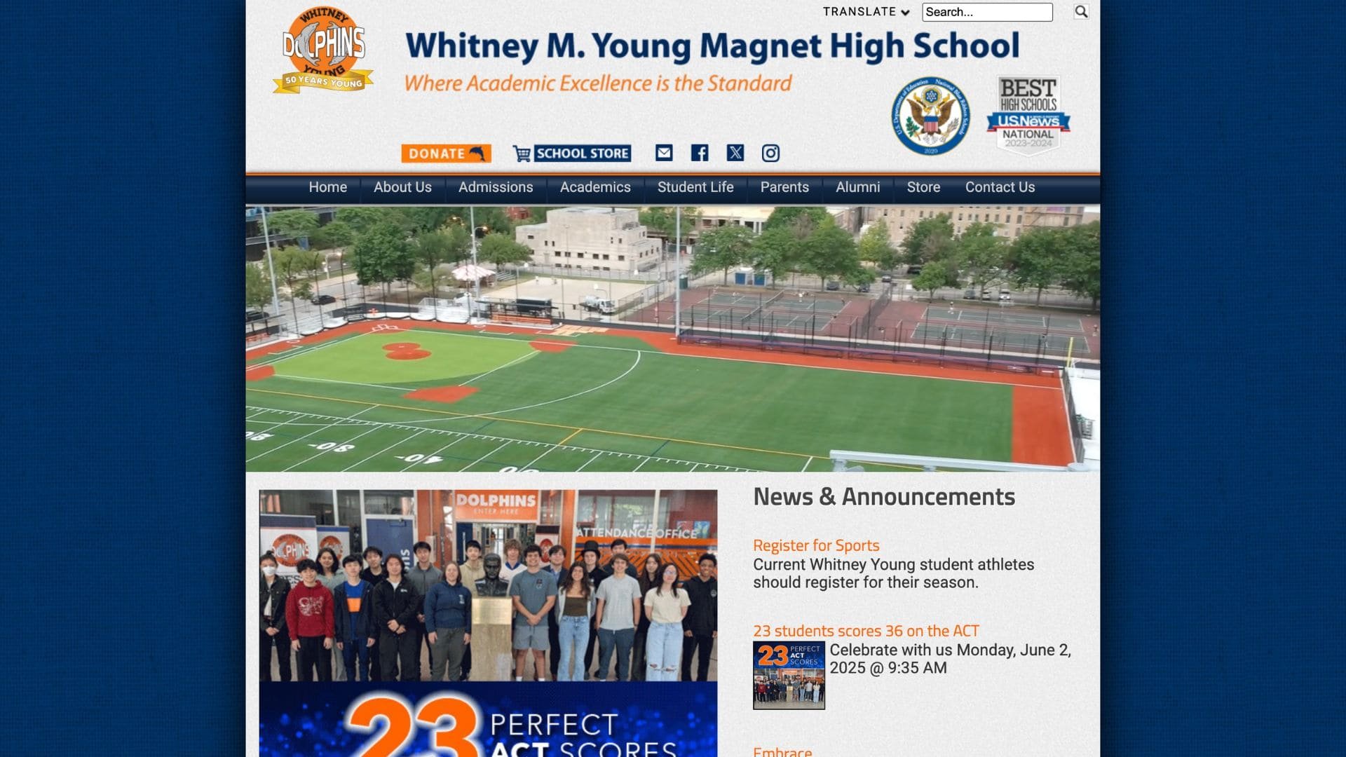3. Whitney M. Young Magnet High School . Best High Schools in Chicago