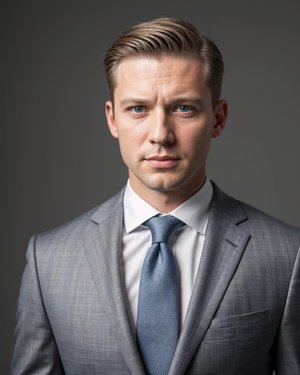 Classic portrait of a man