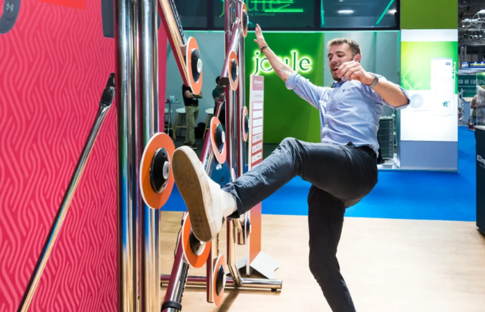 2. Batak Light Wall or  Reaction Game Zone - Trade Show Ideas to Attract