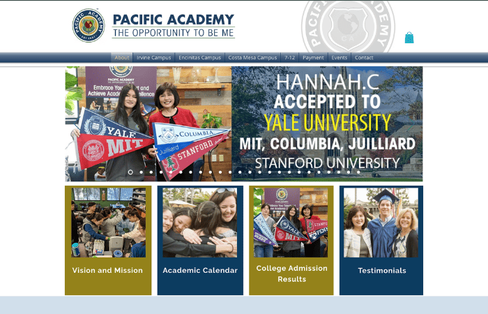 Pacific Academy - High Schools in Irvine