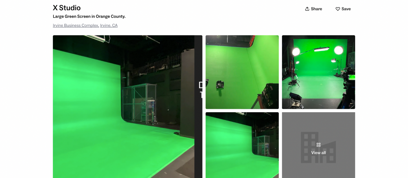 X Studio - Photo Studio Irvine