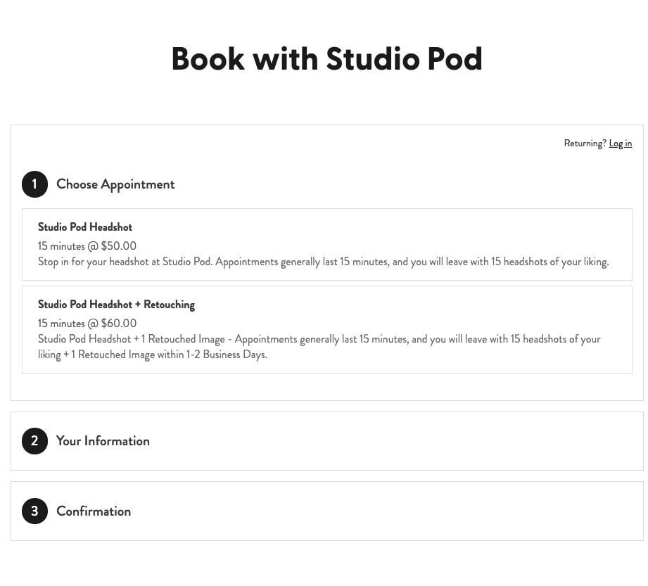 Book with Studio Pod